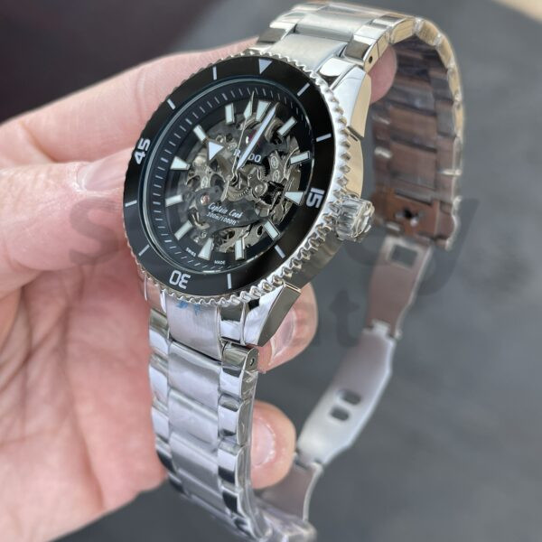 Rado Captain Cook Siyah İskelet model