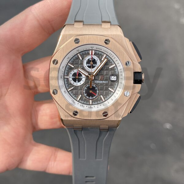Audemars Piguet Royal Oak Kronograf Rose-Gri