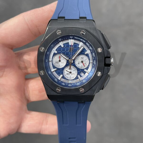 Audemars Piguet Royal Oak Kronograf Siyah-Lacivert