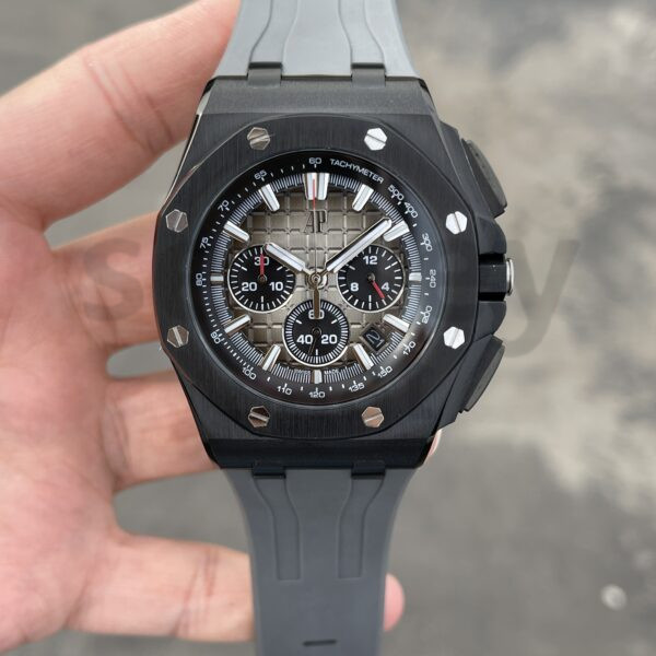 Audemars Piguet Royal Oak Kronograf Siyah-Gri