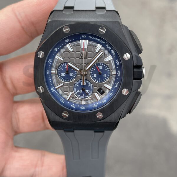 Audemars Piguet Royal Oak Kronograf Siyah-Gri