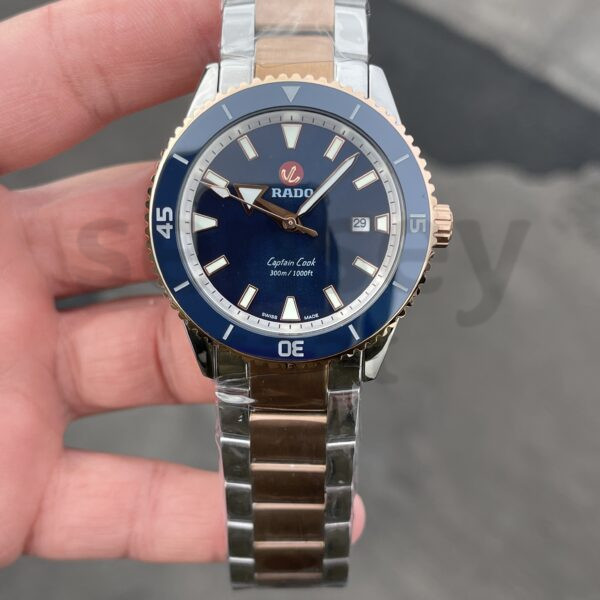 Rado Captain Cook ROSE LACİVERT