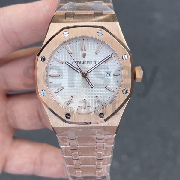 Audemars Piguet Royal Oak Rose-Beyaz
