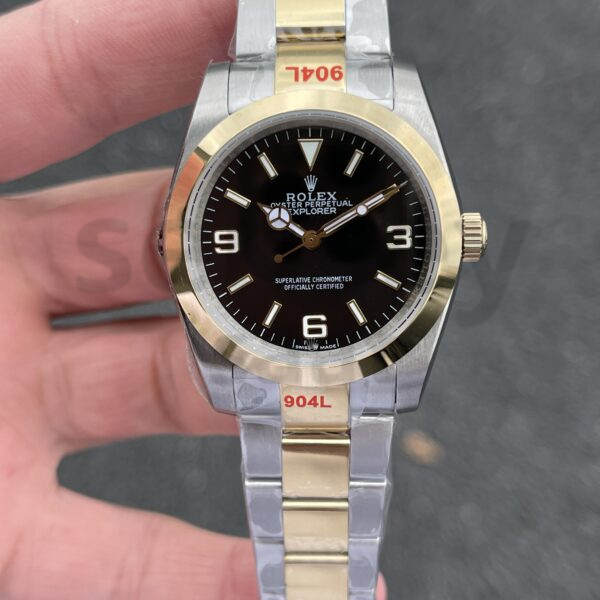 Rolex Explorer Two Tone