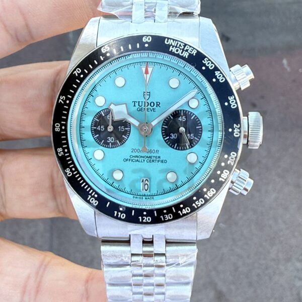 Tudor Black Bay Chrono Flamingo Blue