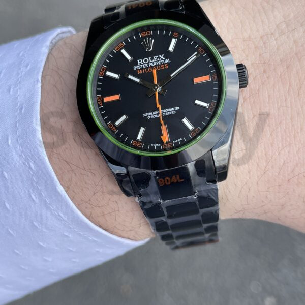 Rolex Milgauss PVD Siyah 116400GV