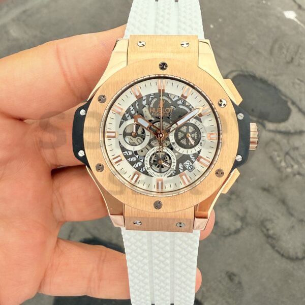 HUBLOT BIG BANG CHRONO Beyaz