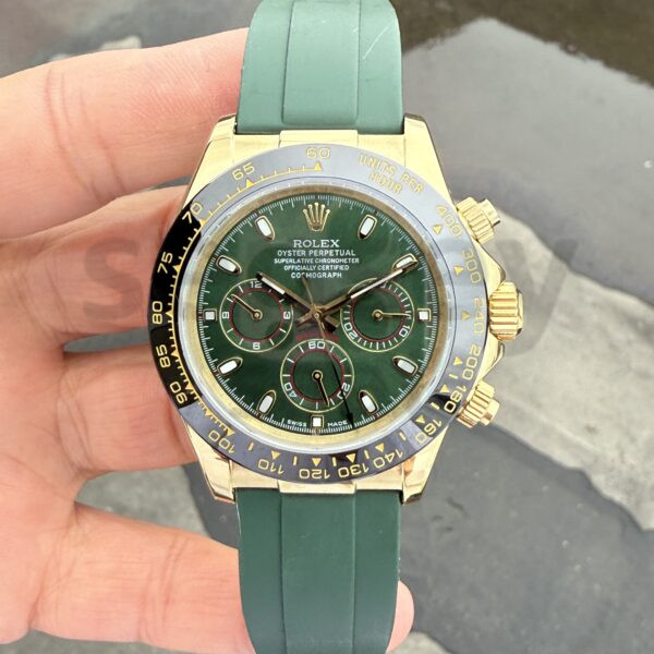 Rolex Daytona Oysterflex John Mayer Gold Green