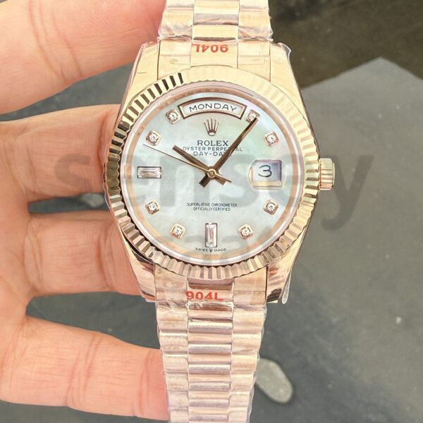 Rolex Day Date Rose Gold 228235 Sedefli Kadran
