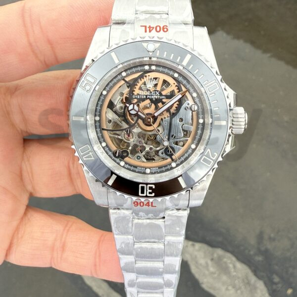 Rolex submariner İskelet Kasa Siyah