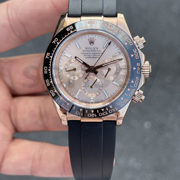 Rolex Daytona Oysterflex Sundust Baget taşlı 126515LN