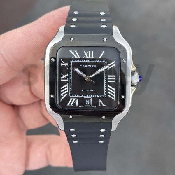 Cartier Santos Two Tone Beyaz
