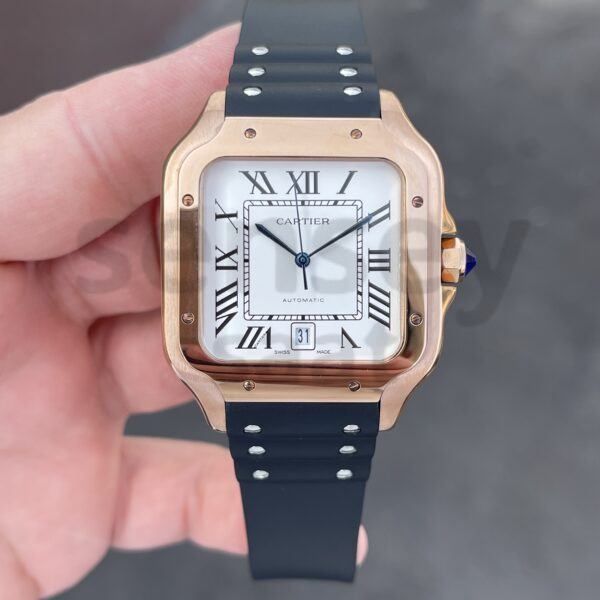 Cartier Santos Rose - Beyaz