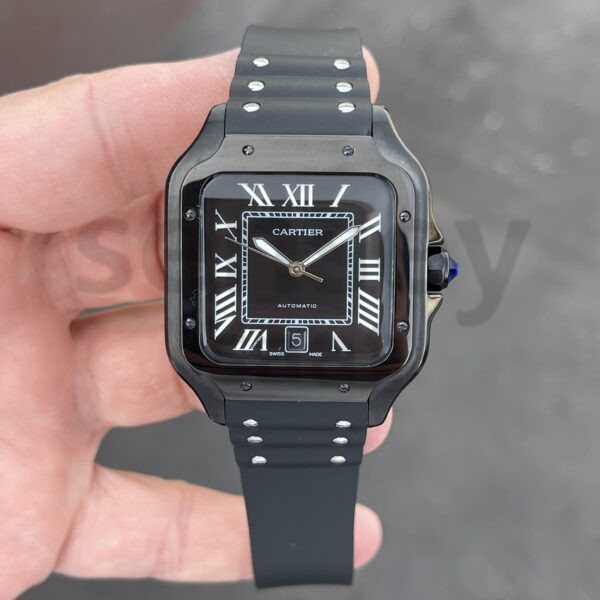 Cartier Santos Black