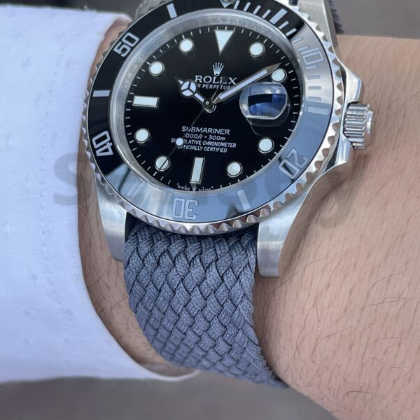 Rolex Submariner GRİ Perlon Kordon