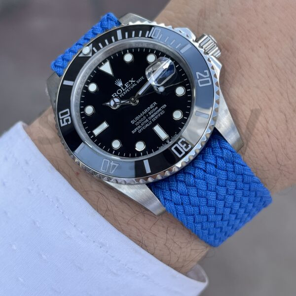 Rolex Submariner Lacivert Perlon Kordon
