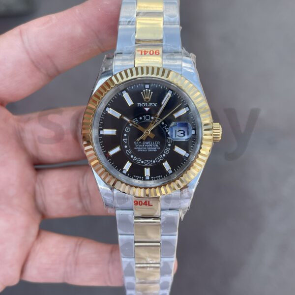 Rolex Sky-Dweller Two Tone Oyster Kordon